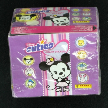 Cuties Panini Box mit 50 Sticker Tüten