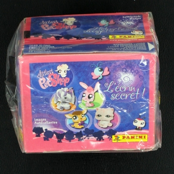 Littles Pet Shop Panini Sticker Box mit 50 Tüten