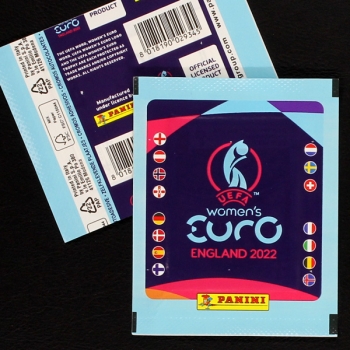 Euro 2022 Panini Sticker Tüte - internationale Version
