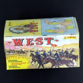 West Panini Box mit 100 Sticker Tüten