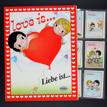Love is... Stickline Sticker Album komplett
