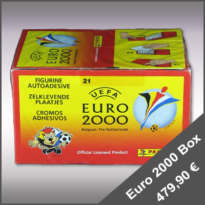 Euro 2000 Sticker Box Panini