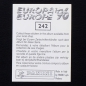 Preview: Euro 96 Nr. 242 Panini Sticker Paolo Maldini - schwarz