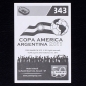 Preview: Ronaldinho Panini Sticker No. 343 - Copa America Argentina 2011