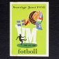Preview: Schweden 1958 Plakat Sticker No. 35 Panini - München 74