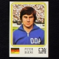 Preview: Peter Ducke Sticker No. 128 Panini - München 74