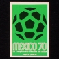 Preview: Mexico 70 Plakat Sticker No. 47 Panini - München 74