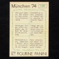 Preview: Frank Ganzera Sticker No. 120 Panini - München 74