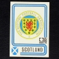 Preview: Scotland Wappen Sticker No. 198 Panini - München 74