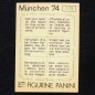 Preview: Etepe Kakoko Sticker No. 179 Panini - München 74