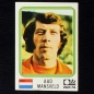 Preview: Aad Mansveld Sticker No. 238 Panini - München 74