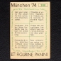 Preview: Ove Kindvall Sticker No. 280 Panini - München 74