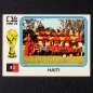 Preview: Haiti Mannschaft Sticker No. 309 Panini - München 74