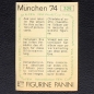 Preview: Ruben Galvan Sticker No. 329 Panini - München 74