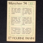 Preview: Belgie Wappen Sticker No. 353 Panini - München 74