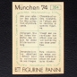 Preview: Maurice Martens Sticker No. 354 Panini - München 74
