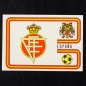 Preview: Espana Wappen Sticker No. 373 Panini - München 74