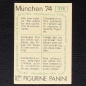 Preview: Henri Michel Sticker No. 376 Panini - München 74