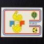 Preview: France Wappen Sticker No. 378 Panini - München 74