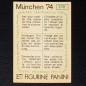 Preview: France Wappen Sticker No. 378 Panini - München 74