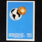 Preview: Chile 1962 Plakat Sticker No. 39 Panini - München 74