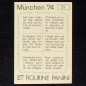 Preview: Chile 1962 Plakat Sticker No. 39 Panini - München 74