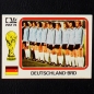Preview: Deutschland Mannschaft Sticker No. 80 Panini - München 74