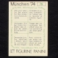 Preview: Deutschland Wappen Sticker No. 79 Panini - München 74