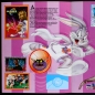 Preview: Space Jam Upper Deck Sticker Album teilgefüllt