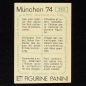 Preview: Giacinto Facchetti Sticker No. 292 Panini - München 74