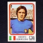 Preview: Roberto Boninsegna Sticker No. 305 Panini - München 74