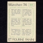 Preview: Giorgio Chinaglia Sticker No. 303 Panini - München 74