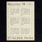 Preview: Franco Causio Sticker No. 302 Panini - München 74