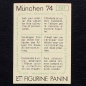 Preview: Romeo Benetti Sticker No. 297 Panini - München 74