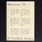 Preview: World Cup Pokal Sticker No. 6 Panini - München 74