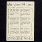 Preview: Giuseppe Wilson Sticker No. 296 Panini - München 74
