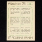 Preview: Rimet 1962 Sticker No. 42 Panini - München 74