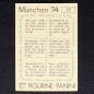 Preview: World Cup Pokal Sticker No. 10 Panini - München 74