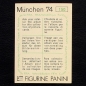Preview: Joao Havelange Sticker No. 150 Panini - München 74