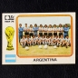 Preview: Team Argentina Sticker No. 318 Panini - München 74