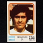 Preview: Francisco Sa Sticker No. 322 Panini - München 74