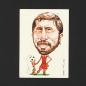 Preview: Gerd Müller Bergmann Fußball 83-84 Sticker Karikatur