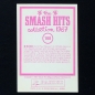 Preview: Bono Panini Sticker No. 168 - Smash Hits 87