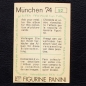 Preview: World Cup Pokal Sticker No. 52 Panini - München 74