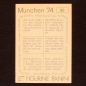 Preview: Deutschland Mannschaft Sticker Nr. 80 Panini - München 74