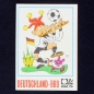 Preview: Deutschland Karikatur Sticker Nr. 81 Panini - München 74