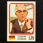 Preview: Hermann Gösmann Sticker No. 82 Panini - München 74