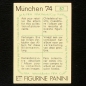 Preview: Hans-Hubert Vogts Sticker No. 87 Panini - München 74