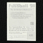 Preview: Guido Buchwald Panini Sticker Nr. 420 - Fußball 91