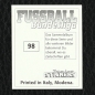 Preview: Thomas Berthold Panini Sticker Nr. 98 - Fußball Bundesliga 94/95